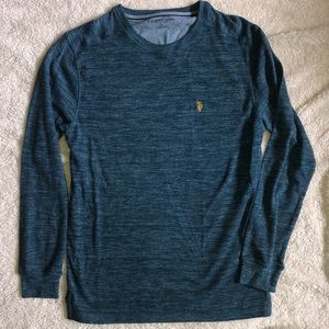 POLO long sleeved ribbed shirt XL